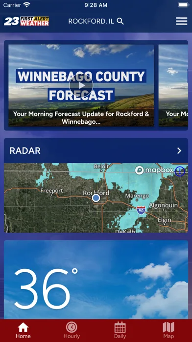 WIFR Weather screenshot 1