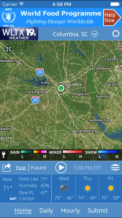 WLTX Weather screenshot 1