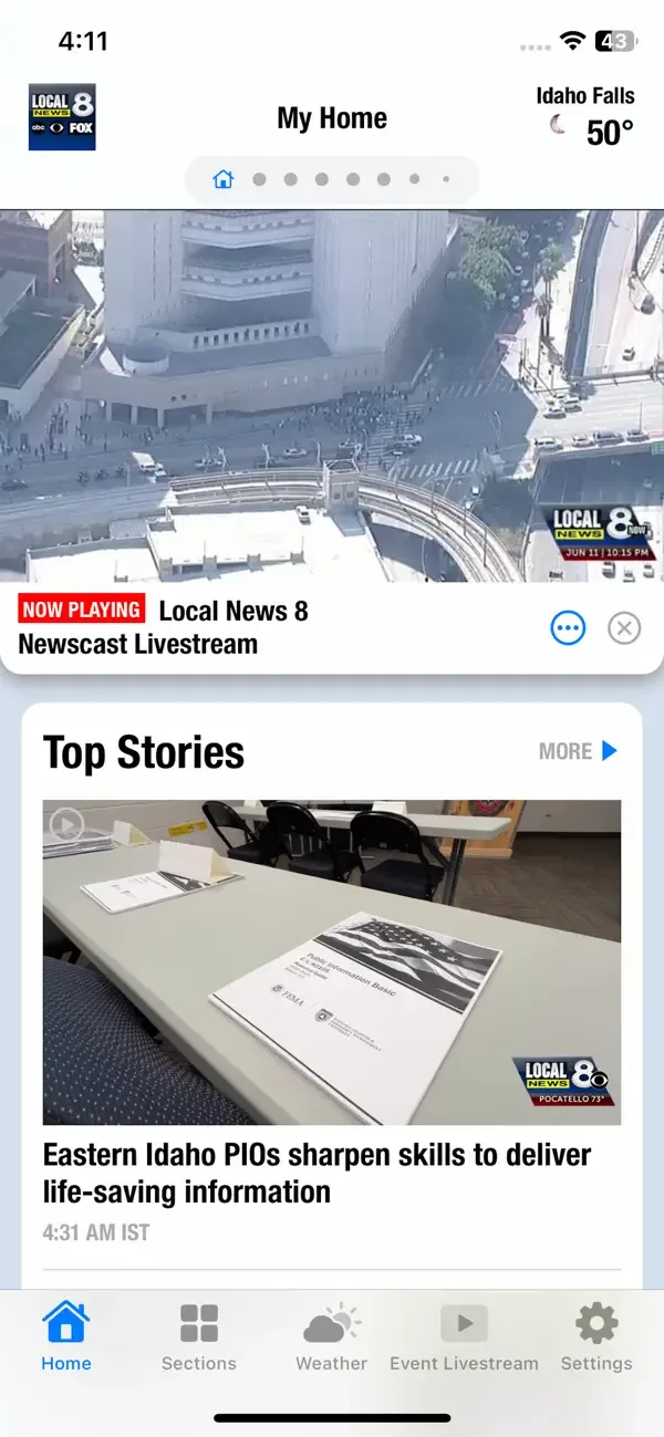 KIFI Idaho Falls News screenshot 1