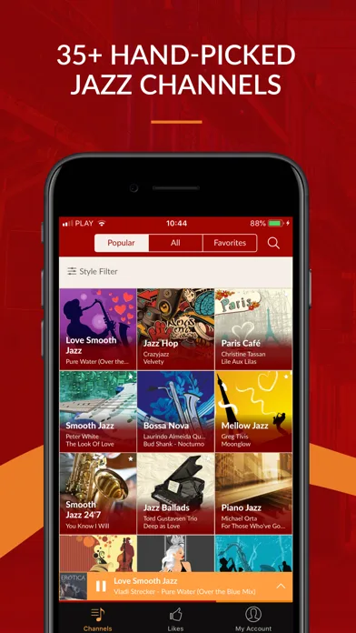 JAZZ RADIO - Enjoy Great Music screenshot 1