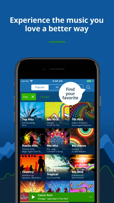 Radio Tunes - great music 24/7 screenshot 3