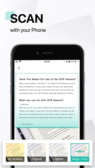 CamScanner + | OCR Scanner screenshot 1