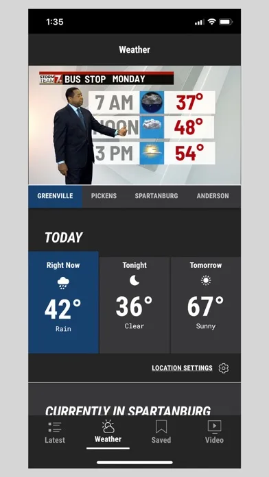 WSPA 7News screenshot 2