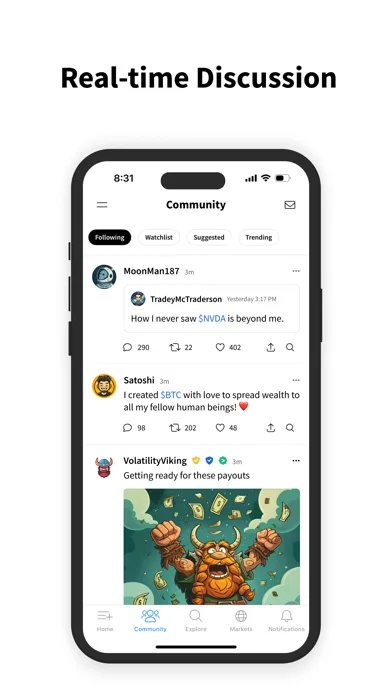 Stocktwits: Trading Community screenshot 3