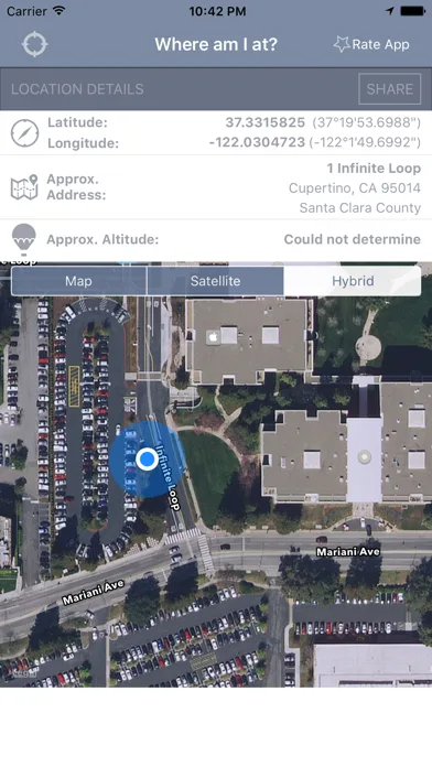 Where Am I At? - GPS Maps App screenshot 2
