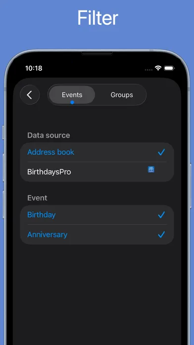 BirthdaysPro screenshot 5