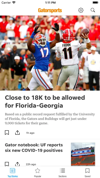 Gatorsports screenshot 1