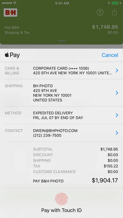 B&H Photo, Video & Pro Audio screenshot 5