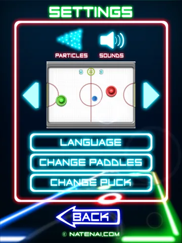 Glow Hockey 2 HD FREE screenshot 3