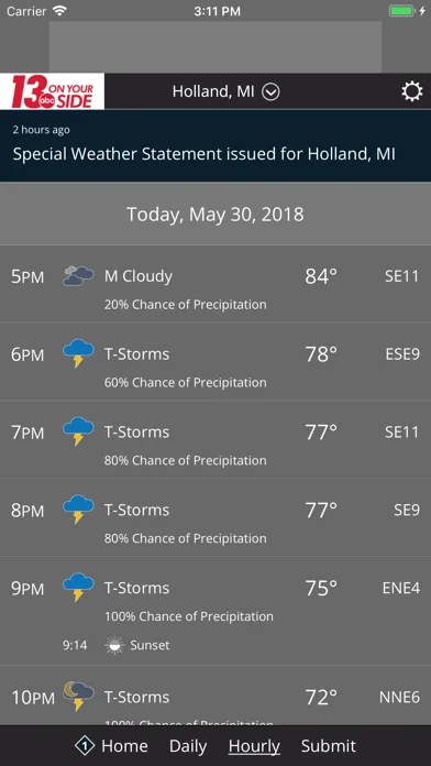 WZZM 13 Weather screenshot 3