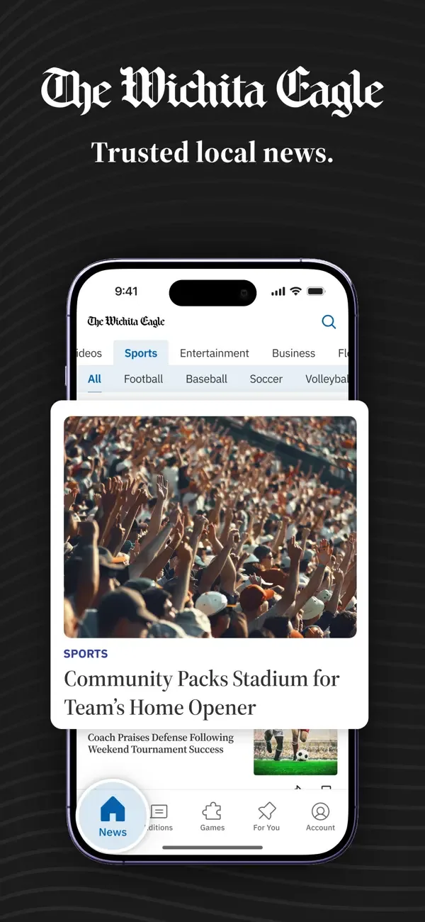 The Wichita Eagle News screenshot 1