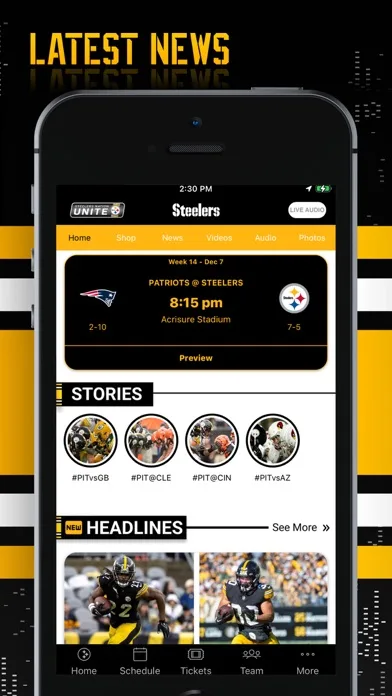 Pittsburgh Steelers screenshot 2