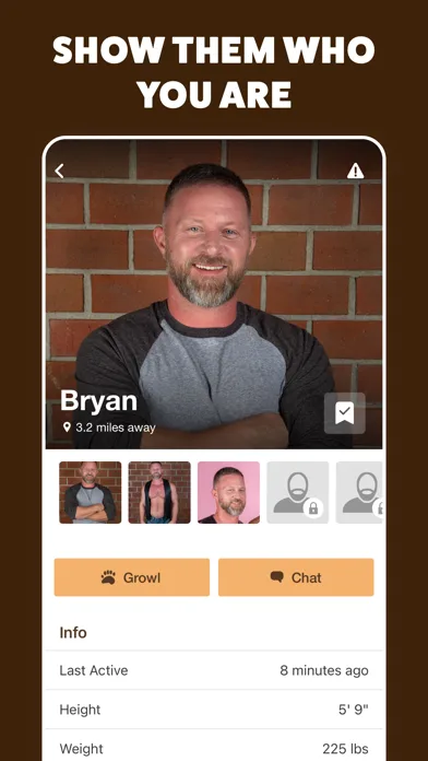 GROWLR: Gay Bears Near You screenshot 2