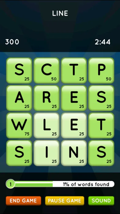 Word Seek HD screenshot 1