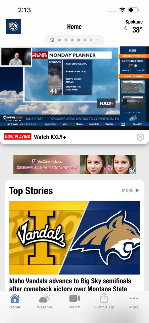 KXLY 4 News Now screenshot 1