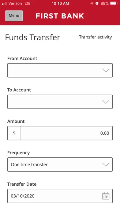 First Bank Digital Banking screenshot 3