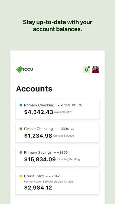 ICCU Mobile Banking screenshot 2