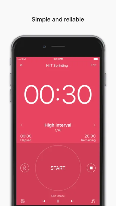 Interval Timer Pro screenshot 1