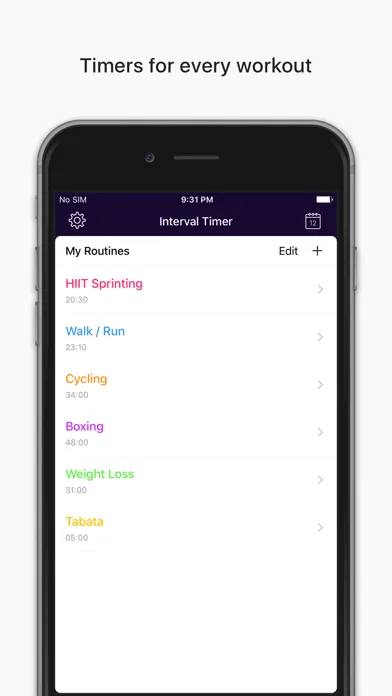 Interval Timer Pro screenshot 2