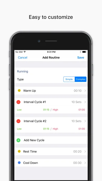 Interval Timer Pro screenshot 5