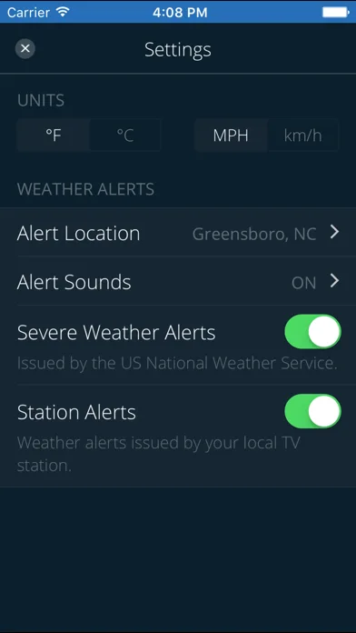 WFMY Radar screenshot 5