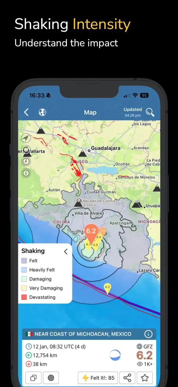 Earthquake+ Alerts & Tracker screenshot 3