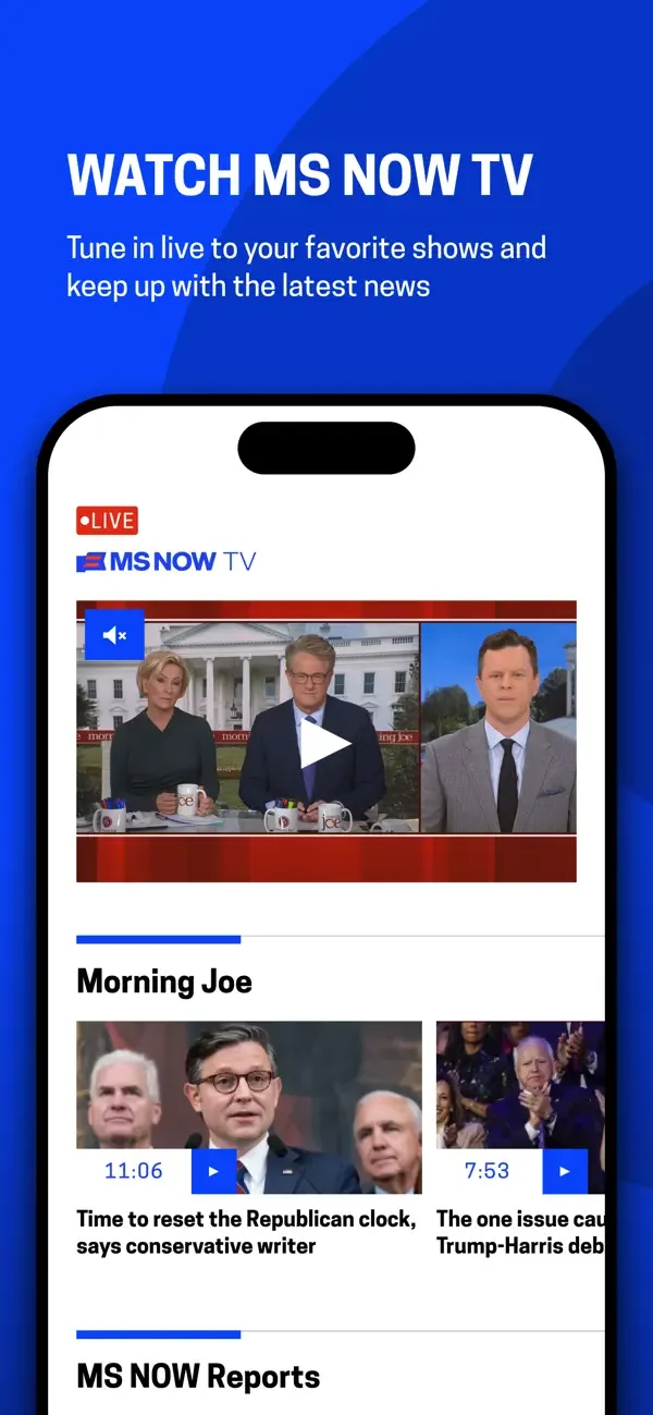 MS NOW: Watch Live News screenshot 2