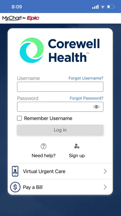 Corewell Health App screenshot 2