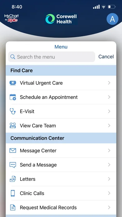 Corewell Health App screenshot 4