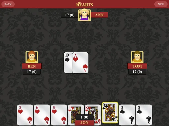 Hearts Premium HD screenshot 1