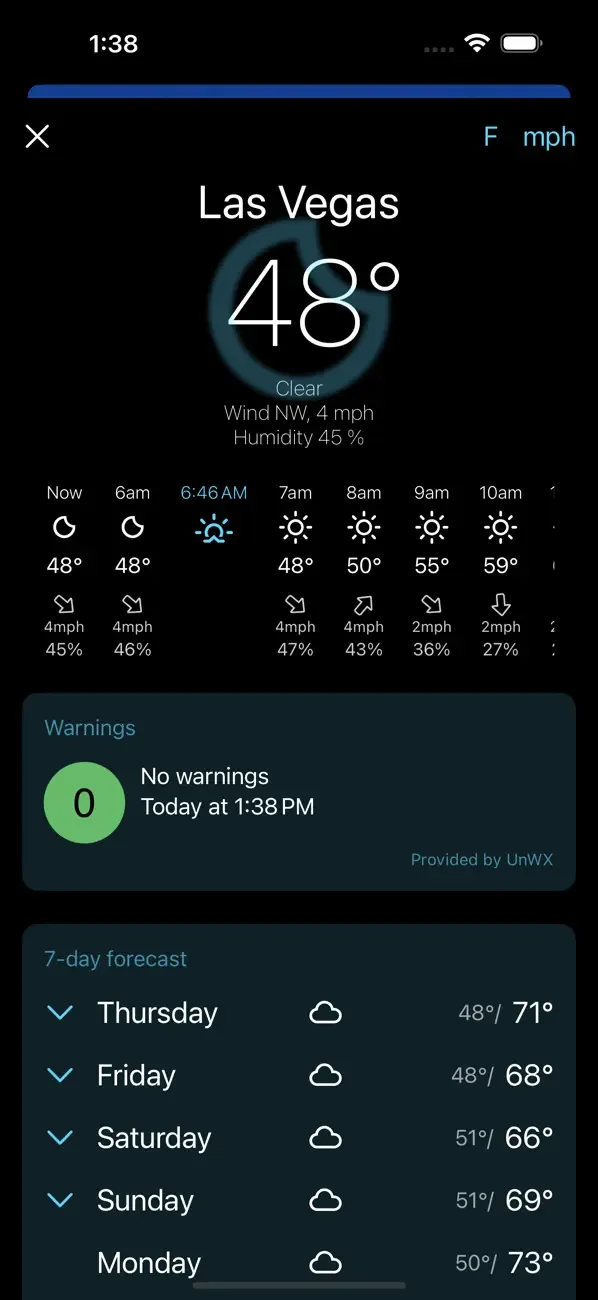Rain Alarm Live Weather Radar screenshot 3
