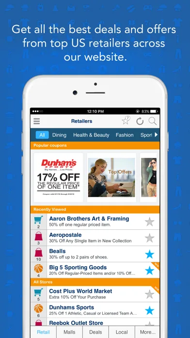 GeoQpons:Coupons App screenshot 1