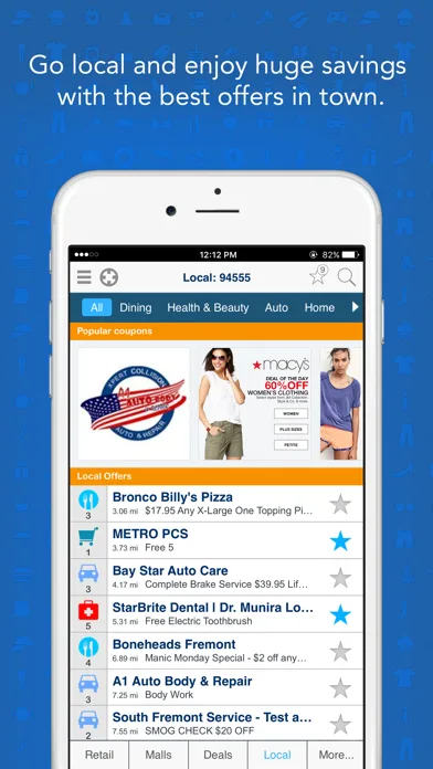 GeoQpons:Coupons App screenshot 2