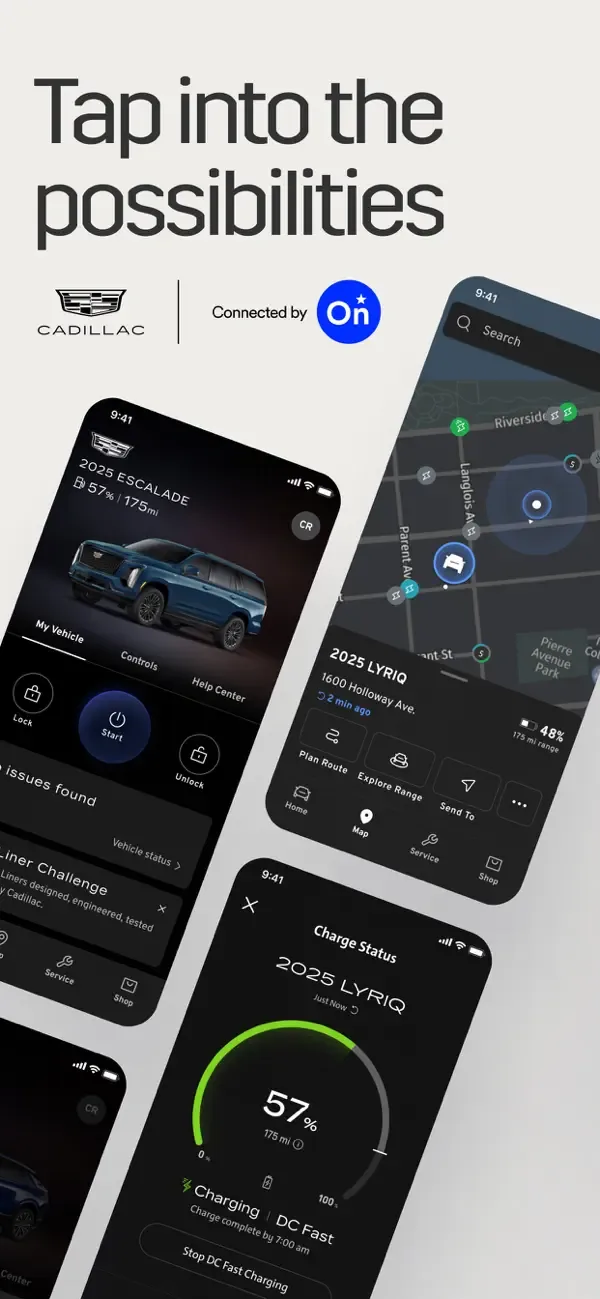 myCadillac screenshot 1