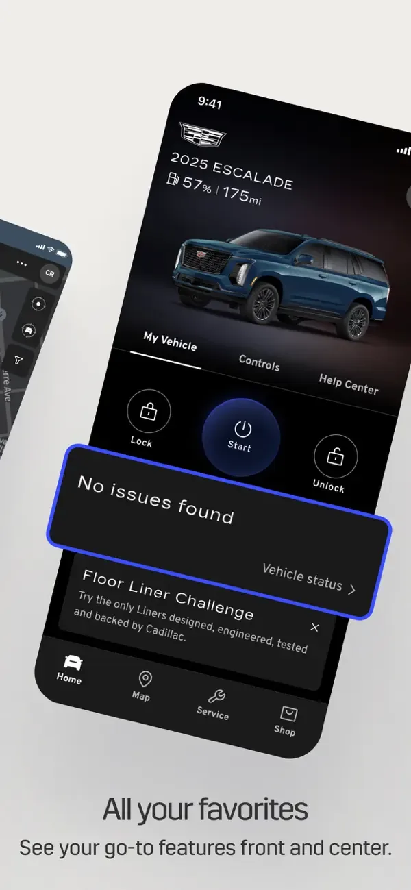 myCadillac screenshot 2
