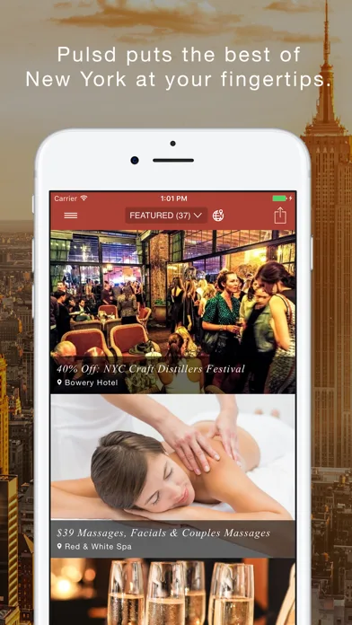 pulsd - The Best of New York screenshot 1
