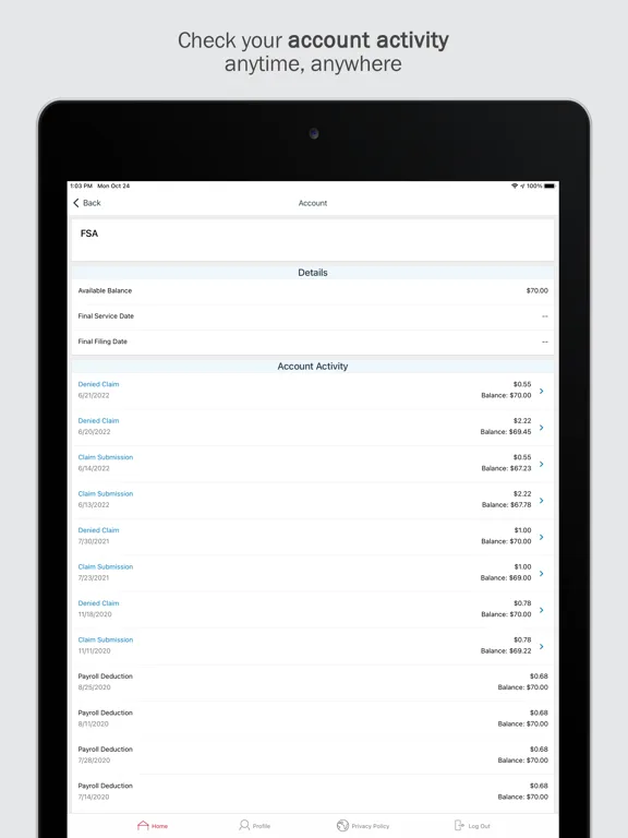 Benefits by WEX screenshot 5