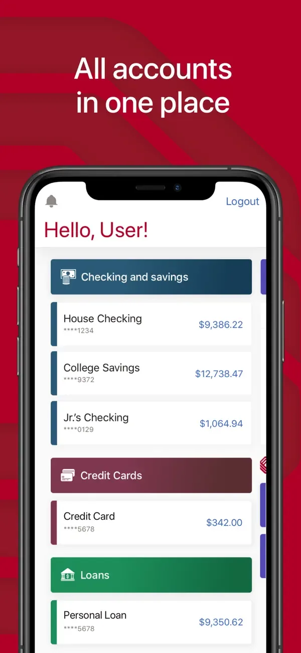 BOK Financial Mobile Banking screenshot 1