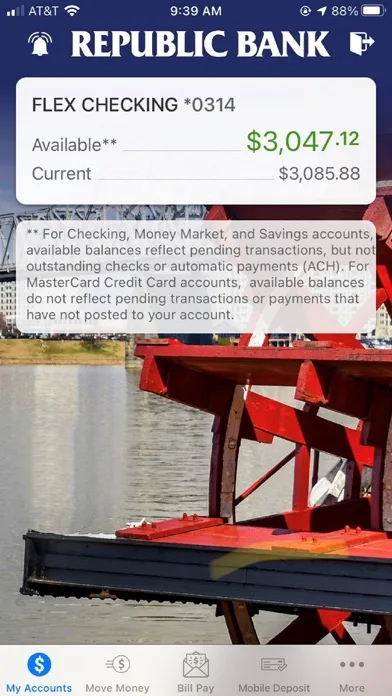 Republic Bank Mobile App screenshot 2