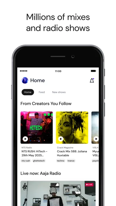 Mixcloud: Music, Mixes & Radio screenshot 2