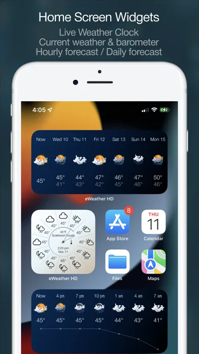 eWeather HD - Weather & Alerts screenshot 3