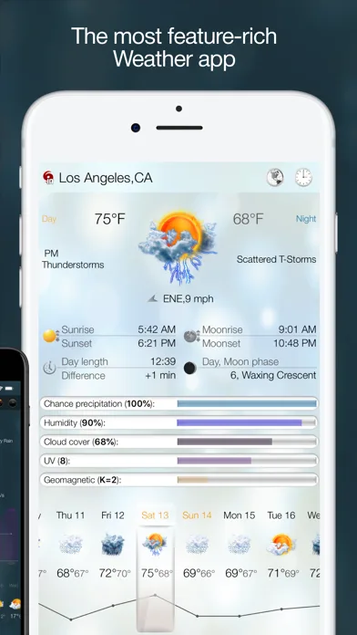 eWeather HD - Weather & Alerts screenshot 4
