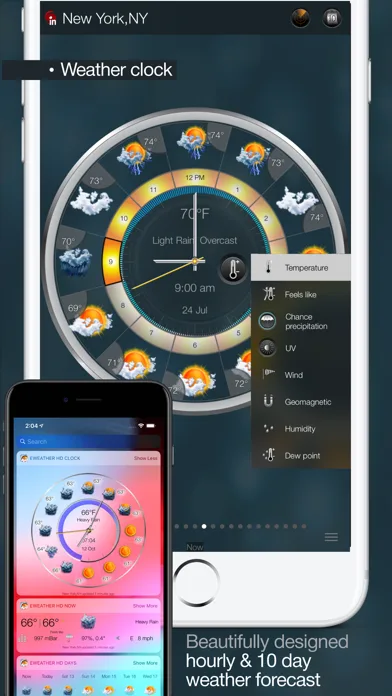 eWeather HD - Weather & Alerts screenshot 5
