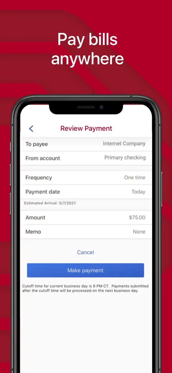 Bank of Oklahoma Mobile screenshot 4