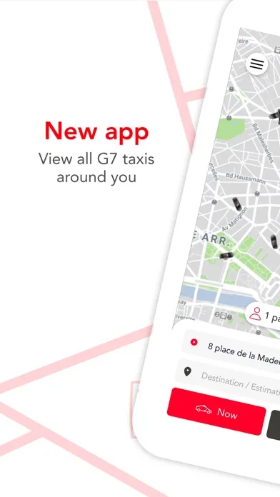 G7 TAXI - Book a taxi screenshot 1