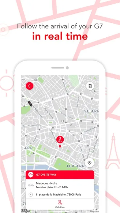 G7 TAXI - Book a taxi screenshot 5