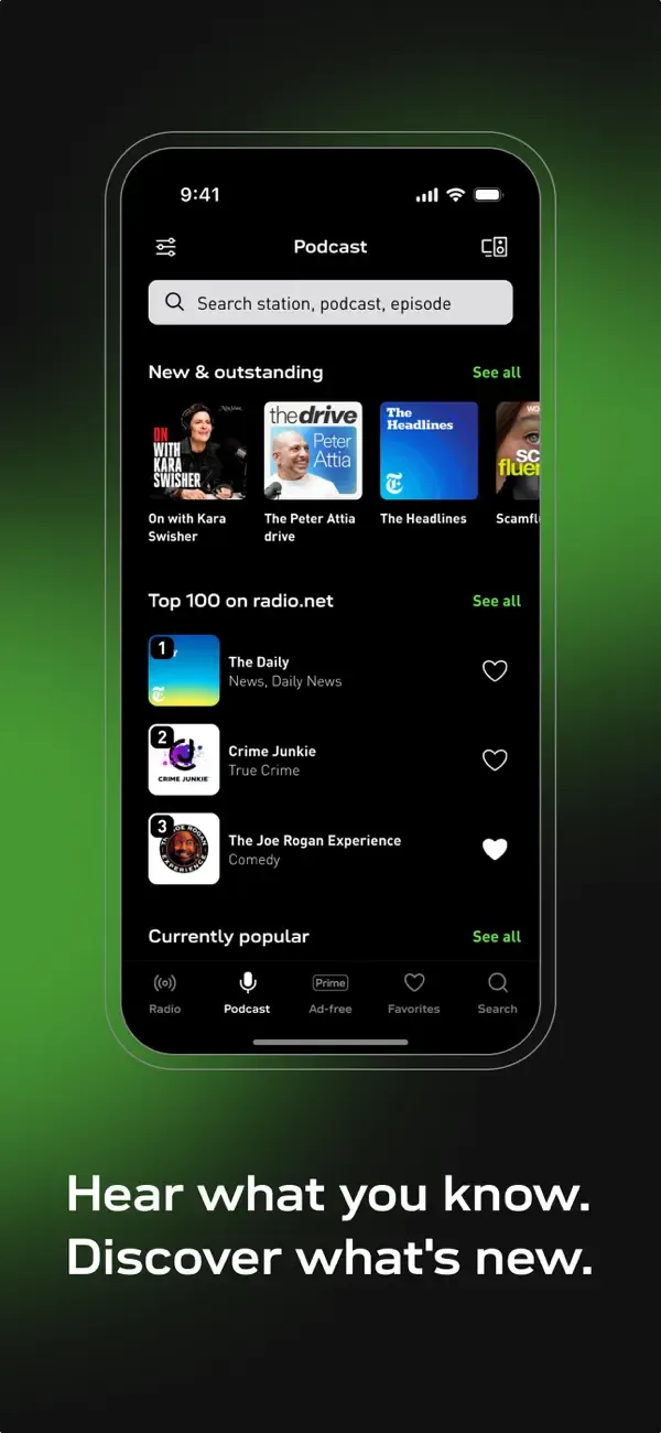 radio.net - AM FM Radio Tuner screenshot 2