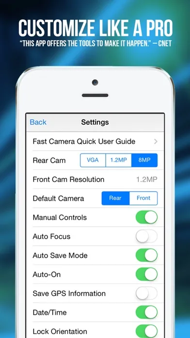 Fast Camera screenshot 1