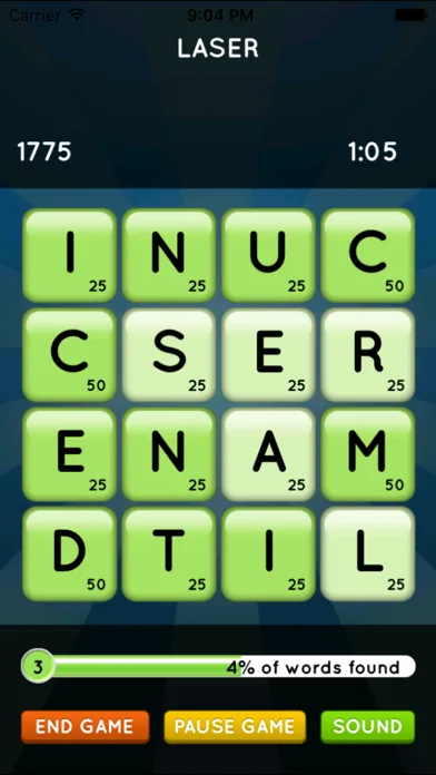 Word Seek HD: Fun Word Search screenshot 1
