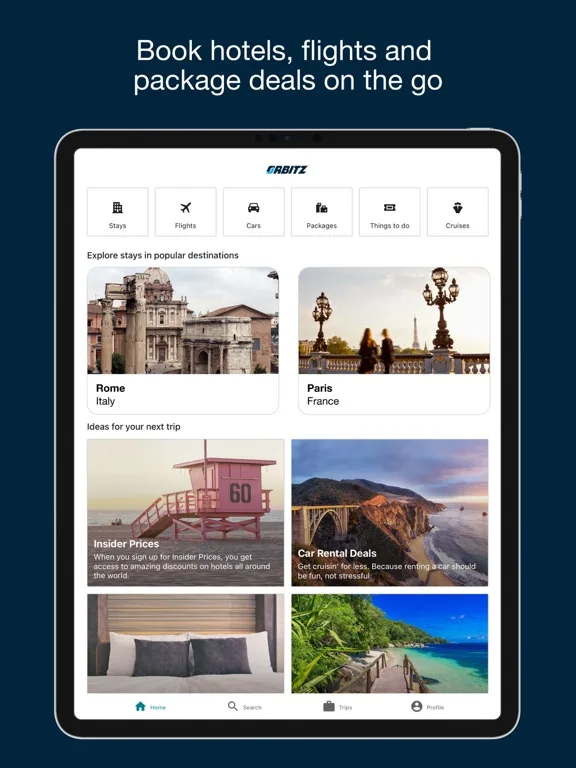 Orbitz Hotels & Flights screenshot 2